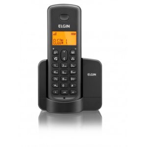 TELEFONE S/ FIO ELGIN TSF-8001 VIVA-VOZ / DECT 6.0 PRETO